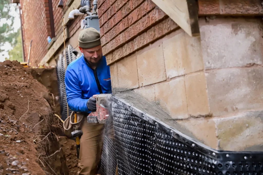 Foundation Wall Repair in Dunlap, TN