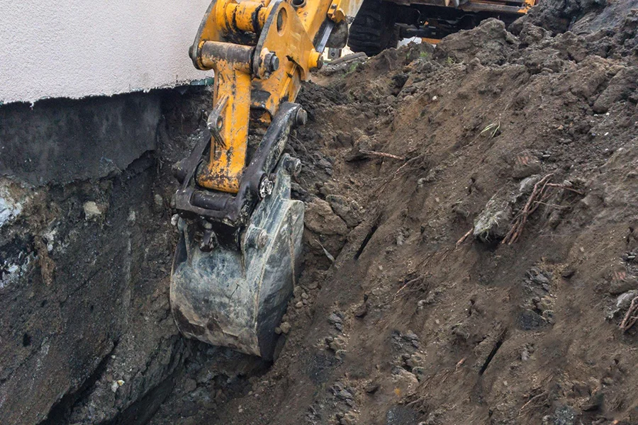 Helical Pier Installation in Dunlap, TN