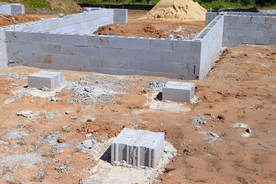 Slab Pier Installation in Dunlap, TN